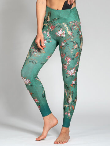 Secret Garden Leggings with comfort stretch and pocket XS