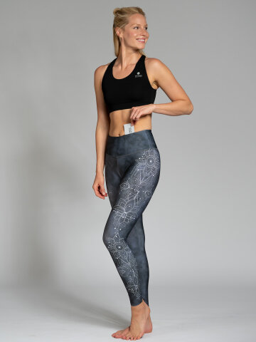 Symbols Leggings with comfort stretch and pocket