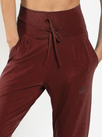 pantalon de yoga Francis brun en matériau naturel L