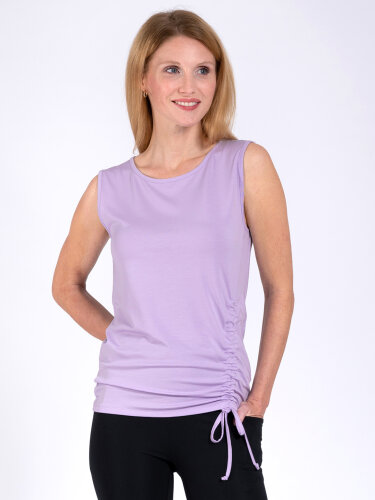 Yoga Shirt Diana Lavendel aus Naturmaterial