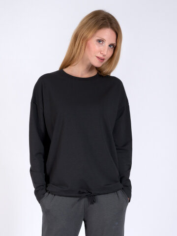 Sweater Gigi Black made of natural material