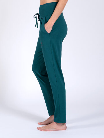 pantalon de yoga Susan vert en matériau